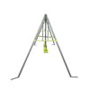 Xns081 Interesting Swingset With Plastic Safe Swing Set 440Lbs For Outdoor Playground For Age 3+ With Face To Face Without Tee - Lime Green - Image 5