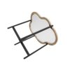 Cloud Coffee Table (Set of 2), Coffee Table, End Table With Tempered Changrainbow Glass For Living Room, Bedroom, Office, Balcony - Natural Wood - Image 21