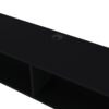 Moore - Floating TV Stand Living Room Storage - Black - Image 6