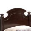 Twin Bed Elegant Traditional - Cappuccino - Image 3