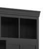 Hall Tree With Bench And 5 Storage Cubbies, Modern Entryway Storage Organizer Cabinet With 4 Doors, 5 Drawers And Adjustable Shelves For Hallway, Entryway, Living Room - Black - Image 16