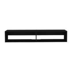 Moore - Floating TV Stand Living Room Storage - Black