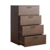 Oliver - Farmhouse 4 Drawer Jumbo Chest With Extra Storage - Espresso - Image 6