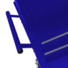 6 Drawer Lockable Tool Cabinet On Wheelsб Steel Rolling Tool Chest With Detachable Toolbox, 2 In 1 Garage Workshop Storage Organizer With 4 Universal Casters - Blue - Image 16