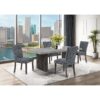 Sharon - Dining Chair With Extended Back (Set of 2) - Gray - Image 7