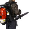 Powerful 76Cc 4 Stroke Gasoline Blower Epa Compliant Red Plastic - Red - Image 2