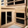 1 Person Far Infrared Standard Indoor Sauna Room - Red Cedar - Image 10