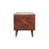 Curved Blanket Box - Chestnut - Image 3