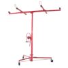 Drywall Panel Lifter Drywall Panel Hoist Jack Lifter Jack Rolling Caster Panel Hoist 11Ft - Red - Image 2