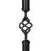 Coat Rack, Hall Tree, Free Standing, 8 Hooks, Entryway, Transitional - Black - Image 7