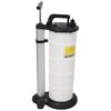 Manual Oil Extractor Pump 9L Capacity For Automotive Fluids - White / Black - Image 8