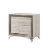 Star - Queen 5 Pieces Bedroom Set With LED And Storage - White - Image 7