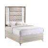 Star - Queen 5 Pieces Bedroom Set With LED And Storage - White - Image 8