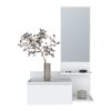 Lowell - Floating Hallway Cabinet For Living Room - White - Image 8