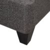 14" Queen Size Upholstered Platform Bed Base, Mattress Foundation - Dark Gray - Image 4