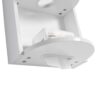 Bathroom Wall Mounted Storage Rack With Float Mounting Design, Durable Plywood - Glossy White - Image 14