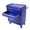 5 Drawers Multifunctional Tool Cart With Wheels - Blue - Image 6
