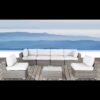 6 Seat Rattan Outdoor Lounge Set Durable - Gray Mix - Image 3