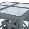 Outdoor Cat House With Shelves And Weather Protection, Removable Wood Boxes - Gray - Image 16