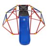 Innovative Dome Climber With Slide And Climbing Stones - Blue / Red - Image 10