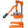 Commercial Grade Cast Iron Citrus Juicer, Heavy Duty Manual Hand Press For Fresh Orange Juice - Orange - Image 8