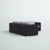 Luxurious Wicker Patio Sectional With Weather Resistant Sunbrella Cushions - Black - Image 11