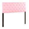 Full Cheerful Adjustable Headboard - Pink - Image 6