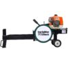 Portable Double Flywheel Electric Log Splitter 7 Ton Gas Log Splitter With Auto Return Steel - Gray - Image 14