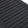 Outdoor Chaise Lounges (Set of 2) With Adjustable Backrest Polypropylene Resin For Patio, Poolside Or Beach - Black - Image 17