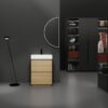 Modern Bathroom Vanities With Single Sink Combo - Oak - Image 5