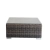 3 Piece Patio Rattan Conversation Set With Cushions - Brown Mix - Image 5
