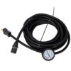 Heavy Duty 12V Air Compressor, Tire Inflator With Pressure Gauge, Compact Size - Black / Orange - Image 18