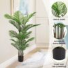 Artificial Areca Palm Plant 160 Cm Tall Faux Tropical Dypsis Lutescens Tree Indoor Outdoor Decor - Green - Image 4
