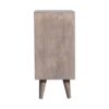 Mini Pineapple Carved Cabinet - Gray - Image 4