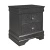 Shaker - King 5 Pieces Bedroom Set With Tufted Headboard And LED Lighting - Gray - Image 7