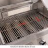 Deluxe - 4 Burner 72000 Btu Stainless Steel Gas Outdoor Kitchen Barbecue Grill With Side Burner & Rotisserie Kit - Black - Image 10