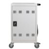 30 And 2 Bay Mobile School Charging Cart Station For Chromebook, Tablet And Laptop Computer With Power Strip Included - Antique White - Image 8