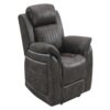Steban - 3 Pieces Living Room Set With Sofa, Loveseat, Recliner - Gray - Image 11