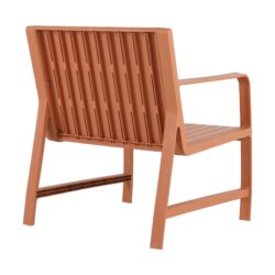 2 Piece Indoor / Outdoor Furniture Set (1 Chair And 1 Coffee Table), UV Resistant, Waterproof And Durable - Apricot Brown