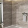 Multi Function Adjustable Hand Shower 7 Function Hand Shower, Wall Mounted - Brushed Nickel - Image 5