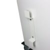 Mobile Charging Cart For Tablets Laptops 35 Device Capacity Matt Metal - Antique White - Image 10