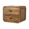 Mini Curve Floating Bedside - Oak - Image 6