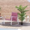 Artificial Areca Palm Plant 160 Cm Tall Faux Tropical Dypsis Lutescens Tree Indoor Outdoor Decor - Green - Image 7