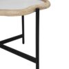 Cloud Coffee Table (Set of 2), Coffee Table, End Table With Tempered Changrainbow Glass For Living Room, Bedroom, Office, Balcony - Natural Wood - Image 24