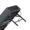 Twin Folding Bed With Memory Foam Mattress Portable Rollaway Bed Sturdy Metal Frame - Brushed Nickel - Image 24