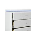 Adalid - Dresser With LED Light And Glittered Drawer Fronts - White - Image 8