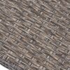 Hampton - Outdoor Wood And Wicker Loveseat - Gray - Image 11