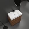 Modern Freestanding Bathroom Vanities With Single Sink Combo - Brown - Image 5