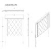 Adalid - Full Bed With LED Lights - White - Image 9