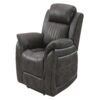 Steban - 3 Pieces Living Room Set With Sofa, Loveseat, Recliner - Gray - Image 8